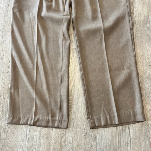 Mens Silversilk Brown / Tan Dress Pants - 34/34 - Picture 3 of 7